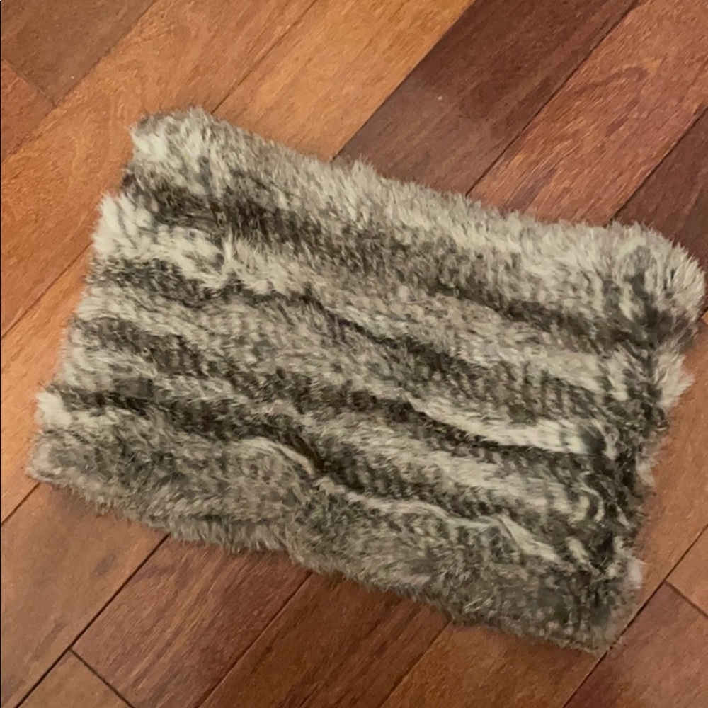 Rabbit Fur Scarf
